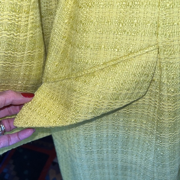 Coat & Matching Sheath Dress Vintage Ann Klein New York - Picture 6 of 15